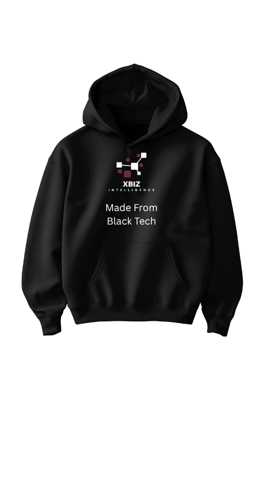 Made From Black Tech Black Hoodie
