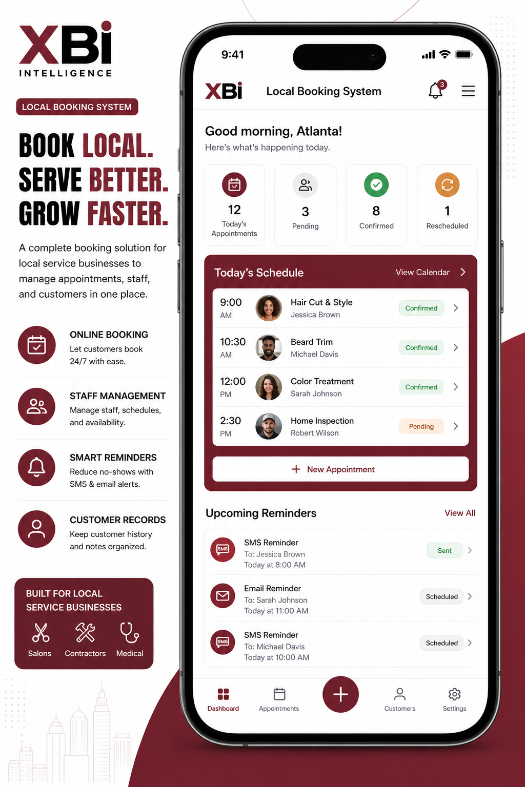 Local Service Booking System