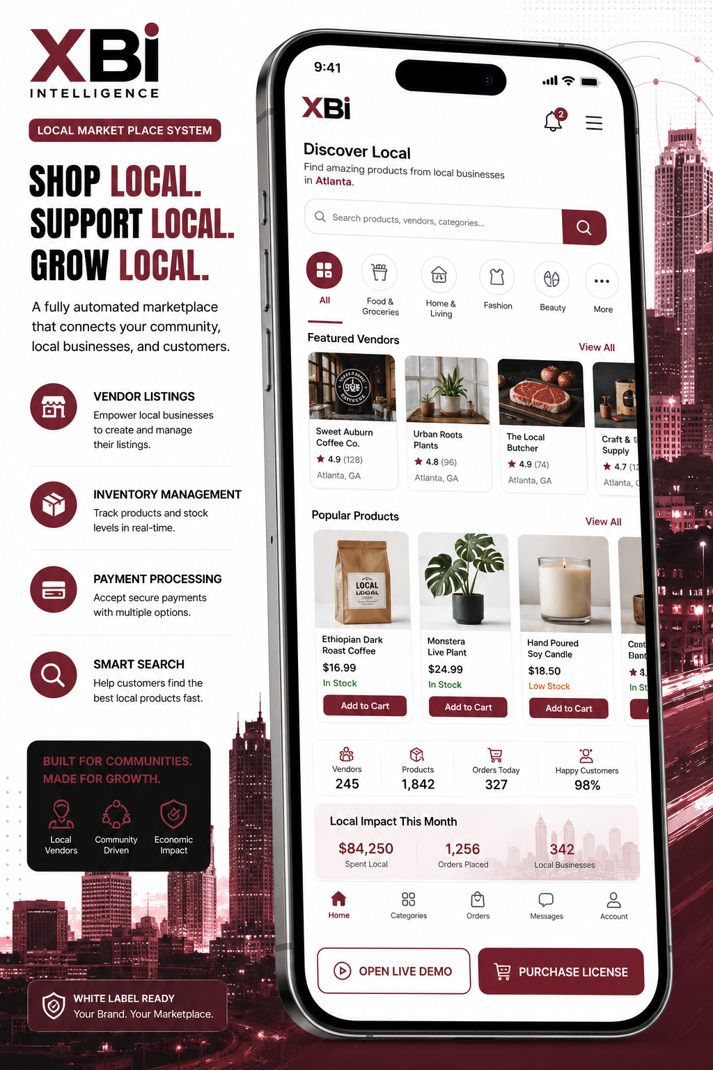 Local Market Place System