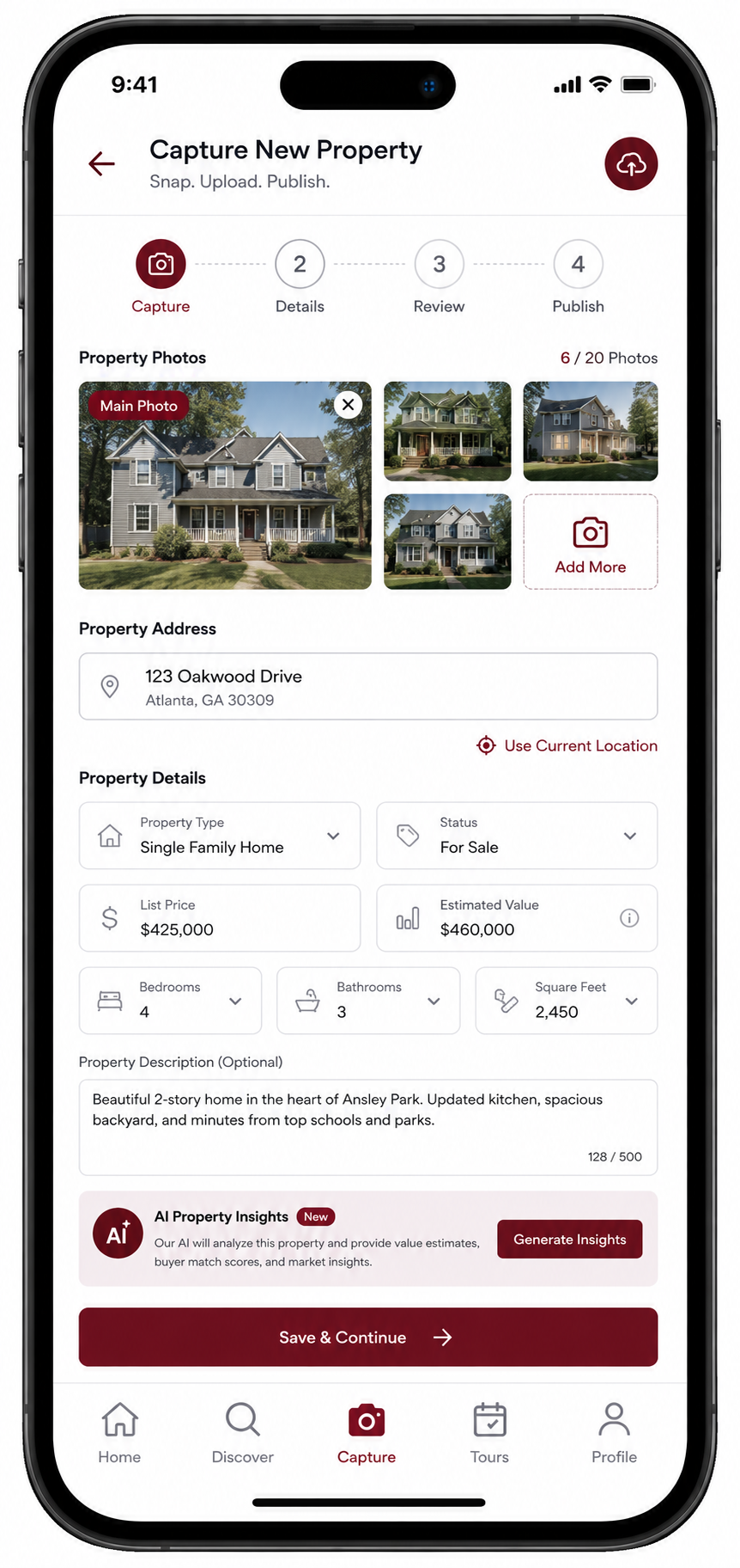 Local Real Estate Marketplace System