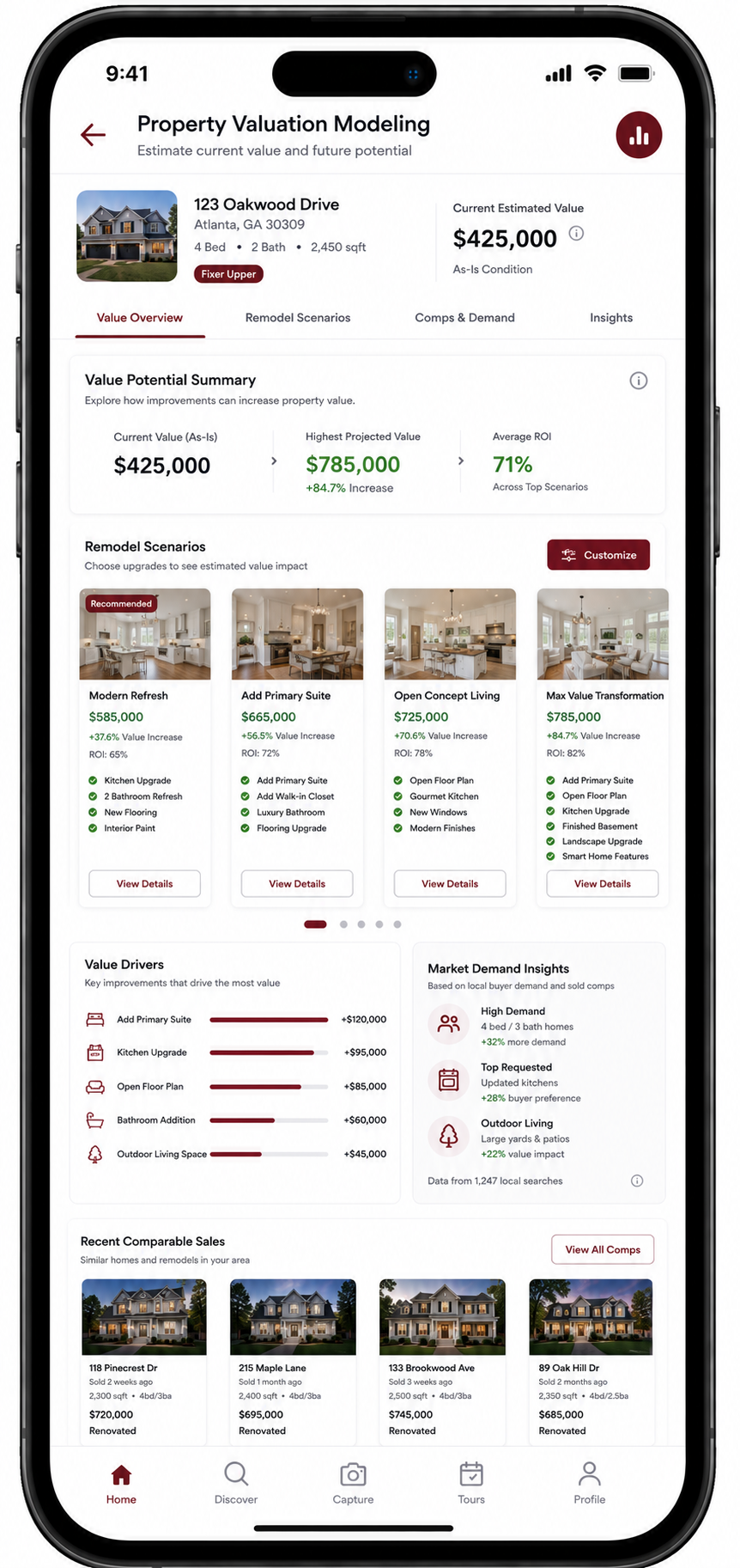Local Real Estate Marketplace System