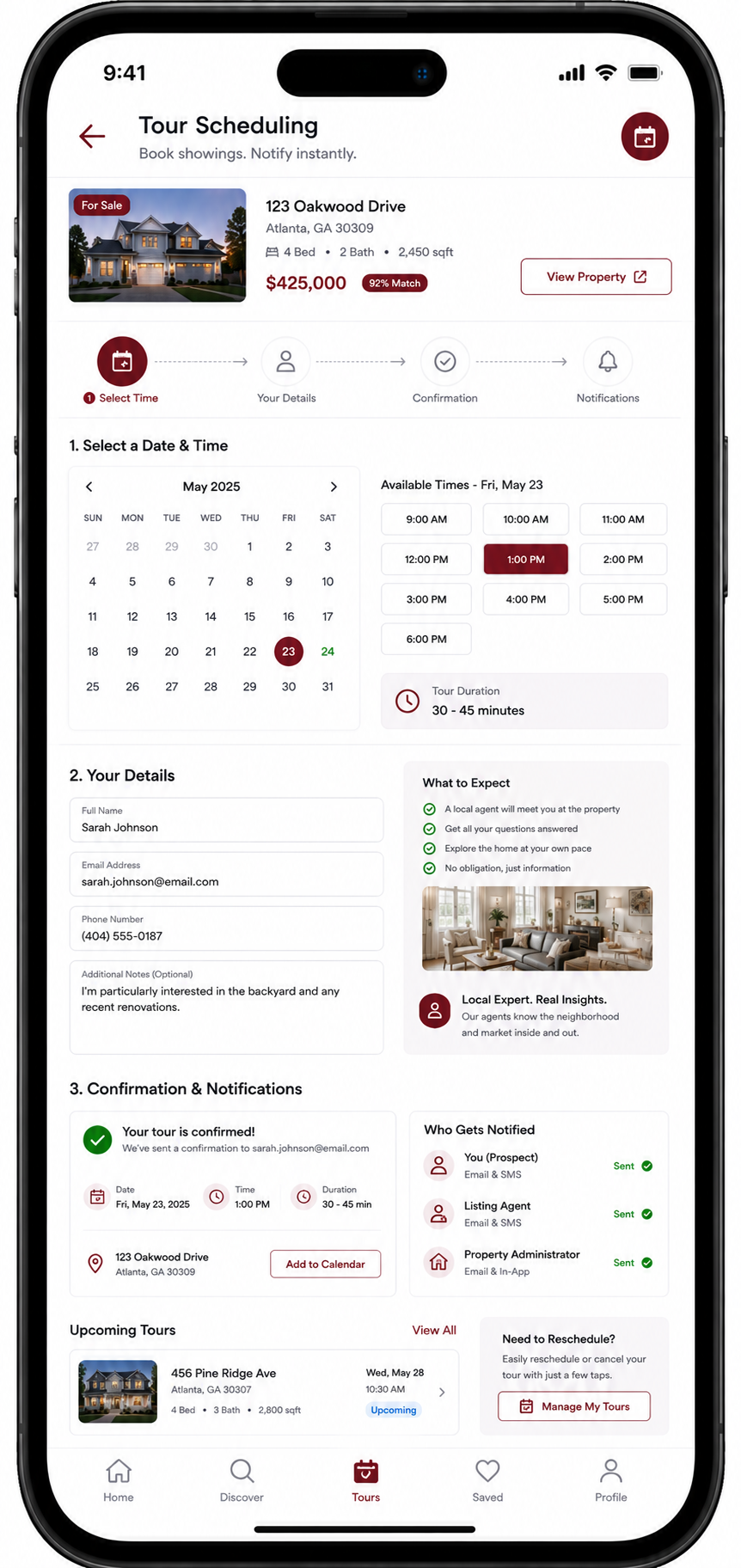 Local Real Estate Marketplace System