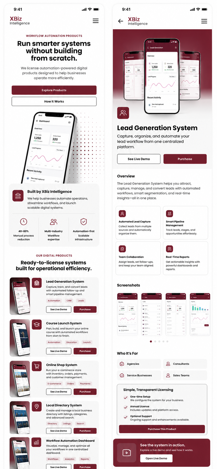 Lead Generation System